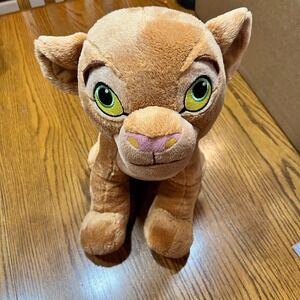 Disney The Lion King Nala Plush Stuffed Animal‎ Tan Gold Toy